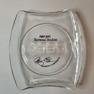 Moment To Moment Prop Dept Universal Studios Vintage Clear Glass Ashtray 1966